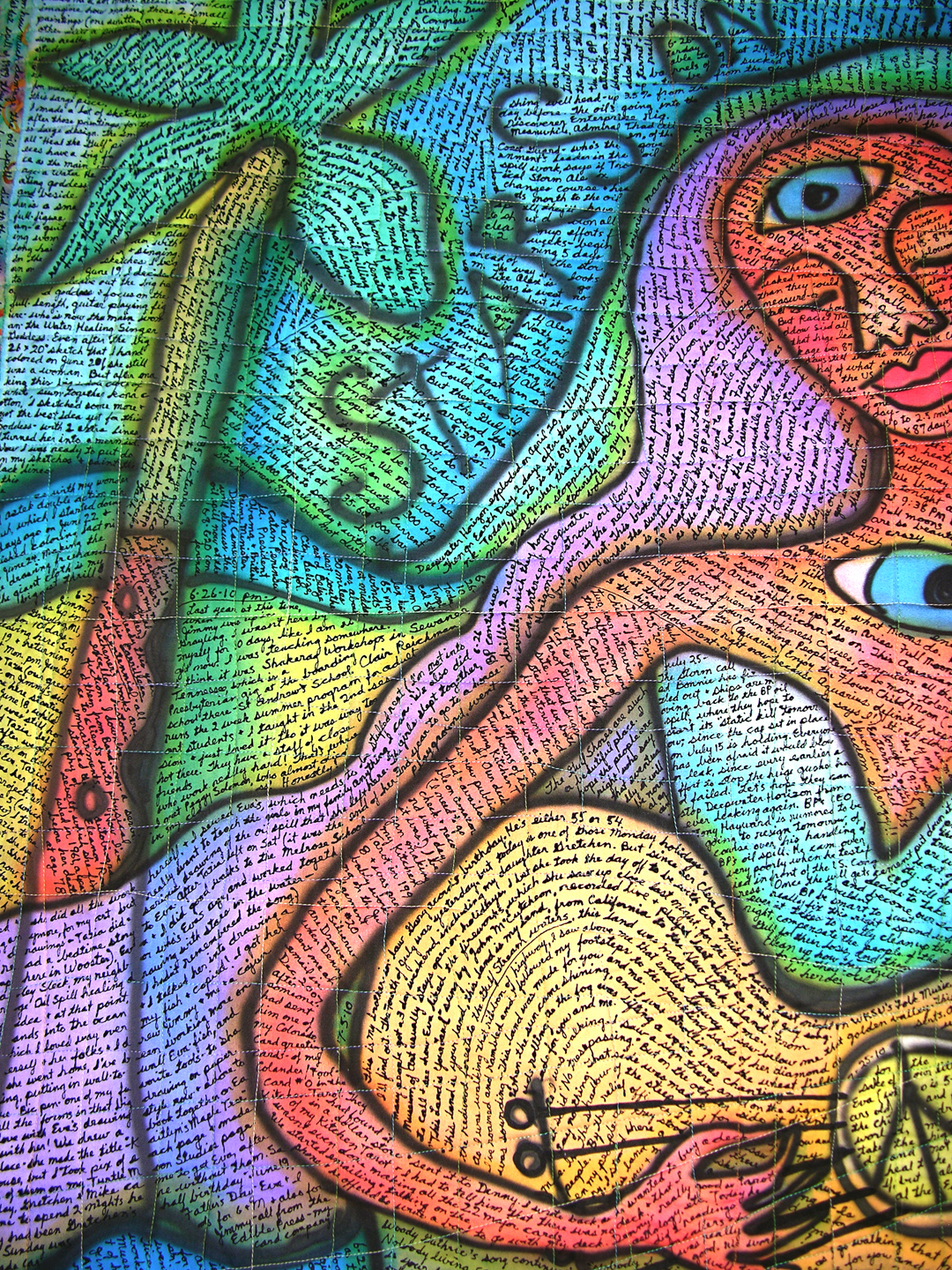 Stars on the Water detail view. Susan Shie 2010.